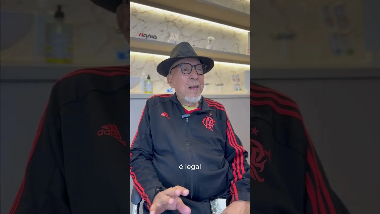 Paciente contando como voltou a conversar com todos